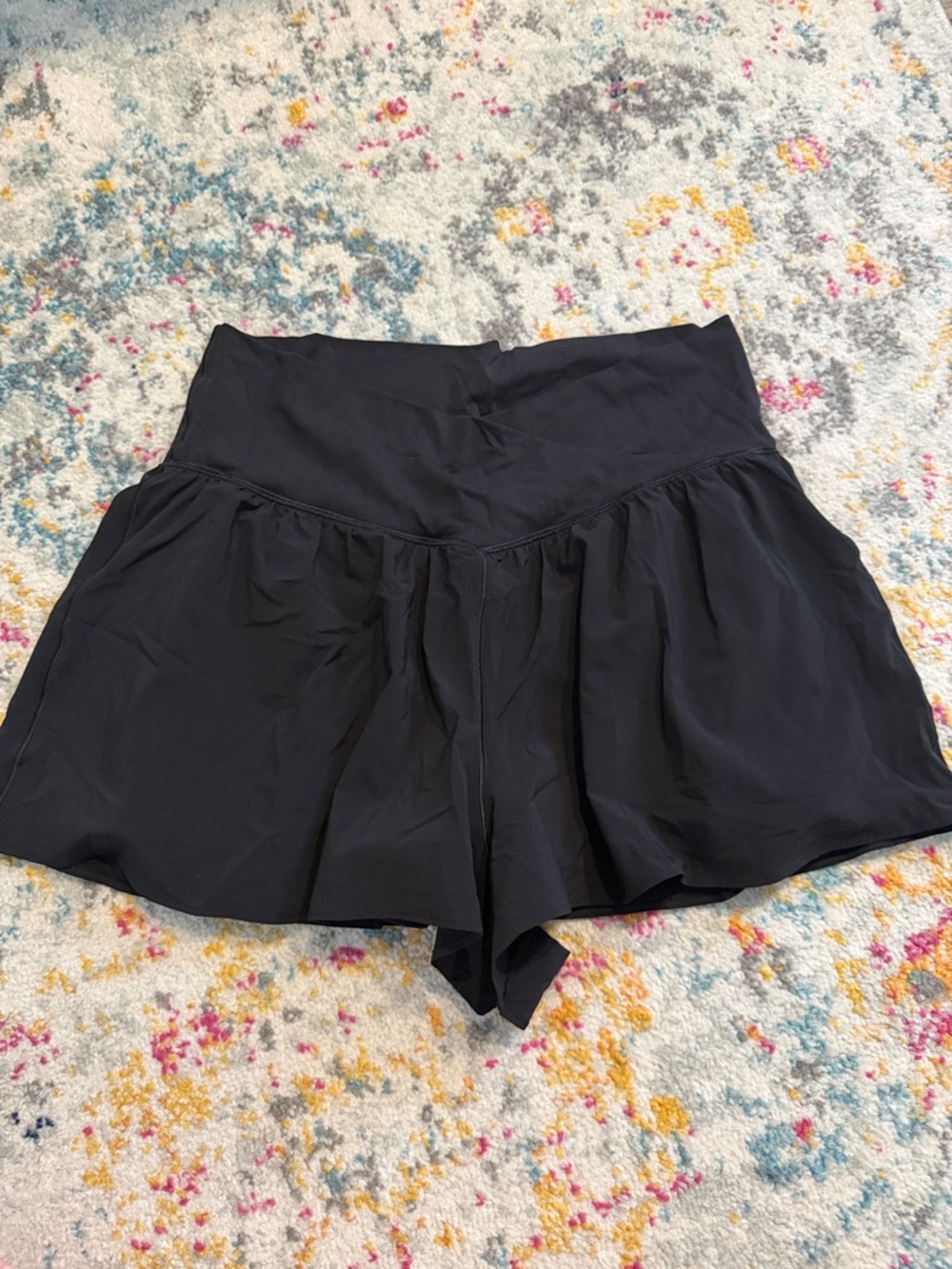 Aerie Cross Over Flowy Shorts